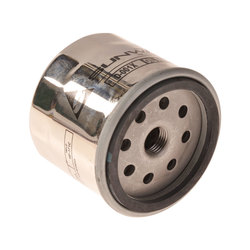 Sunwa oljefilter D-001X: Harley-Davidson krom